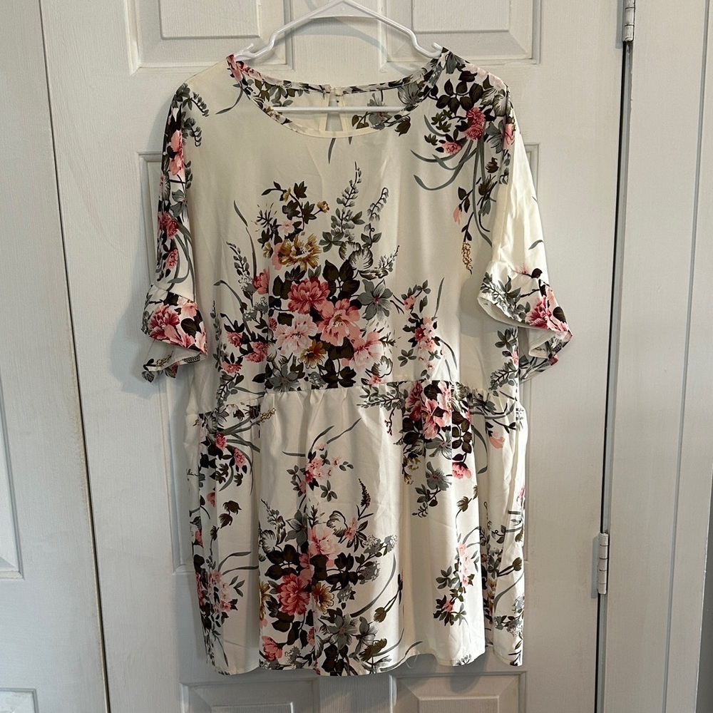 SHEIN 3x floral top women’s